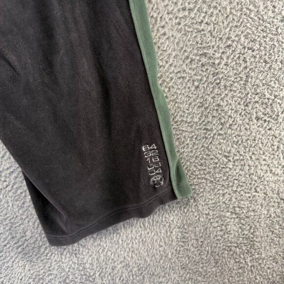 Vintage Michigan State Sweatpants Mens 2XL Black Green Suede Velour Y2k Spellout - Picture 9 of 12